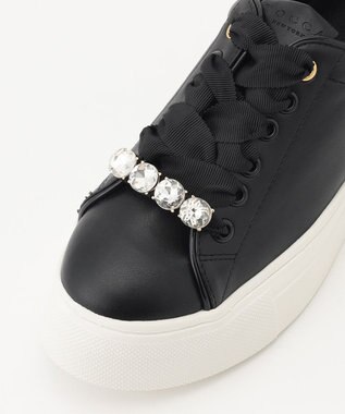 TOCCA 【軽量・抗菌消臭・ビジュー取り外し可】BIJOUX SNEAKERS スニーカー ブラック系