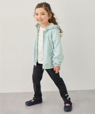 ANY KIDS 【綿100%】リボンアソート 長袖Tシャツ オフホワイト