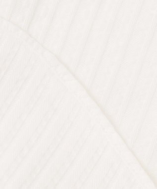 JOSEPH ABBOUD 【イージーケア】オーガニックコットンプリッセ シャツ ホワイト系