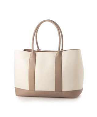 UNBILLION cachecache ショルダー付きパーテーション合成皮革トートL OKMIX