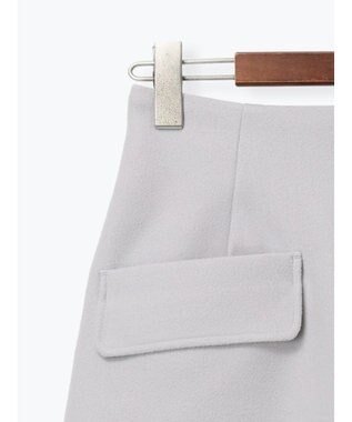 Te chichi メルトンジャージートラペーズスカート Ｓグレー