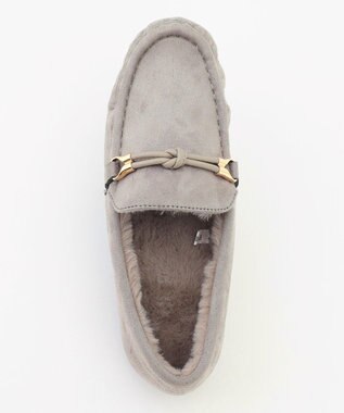 ANY モカシンシューズ グレー