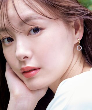 Tiaclasse 【金属アレルギー対応】 ハングサークルピアス ゴールド