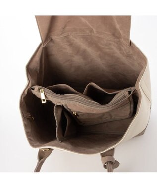 UNBILLION cachecache ショルダー付きパーテーション合成皮革トートL OKMIX