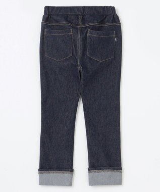 組曲 KIDS 【110-140㎝】デニムニット パンツ ネイビー