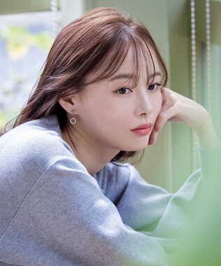 Tiaclasse 【金属アレルギー対応】 ハングサークルピアス シルバー