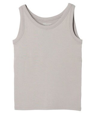 AMERICAN HOLIC 抗菌防臭Ｄａｉｌｙテレコタンクトップ Gray Beige