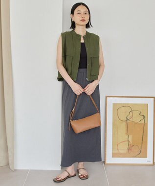 AMERICAN HOLIC Ｗポケットショートベスト Khaki