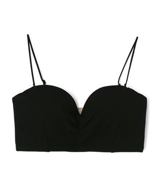 San-ai Resort（三愛水着楽園） 【楽旅ブラ】リブニットチューブブラ【northerly】 ブラック