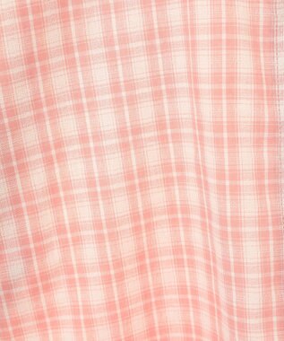 Green Parks シュガーラッシュ　／　チェックショート丈シャツ Red