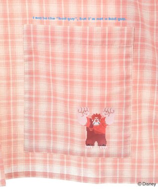 Green Parks シュガーラッシュ　／　チェックショート丈シャツ Red