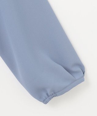 J.PRESS LADIES ストレッチジョーゼット Vネック カットソー スカイブルー系