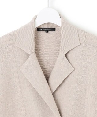 23区 【見上愛さん着用/Oggi掲載】カシミヤブレンド ニット ジャケット ベージュ系