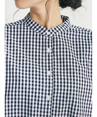 CRAFT STANDARD BOUTIQUE バックフリルシャツ Gingham Check
