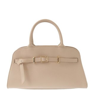 YECCA VECCA 【story.】ベルトハンドバッグ Light Beige