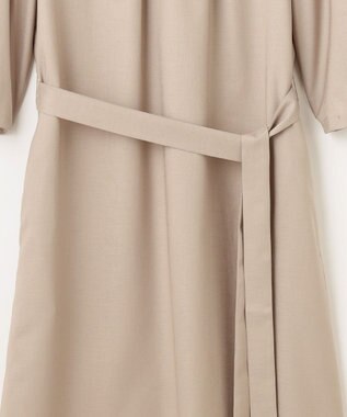 J.PRESS LADIES 【セットアップ対応・洗える・UVケア・速乾】 OXIJEWELストレッチ ワンピース ベージュ系