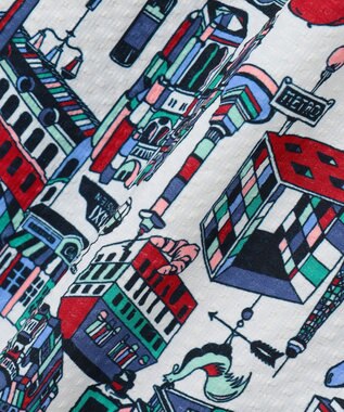 23区GOLF 【WOMEN】【撥水】パリマップ総柄スカート ホワイト系5