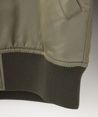 J.PRESS YORK STREET 【UNISEX】リバーシブルMA-1 カーキ系