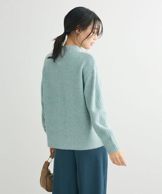 Green Parks ｆｕｗａっと　ニットプルオーバー Light Green