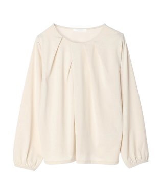 Green Parks ランダムタックブラウソー Light Beige