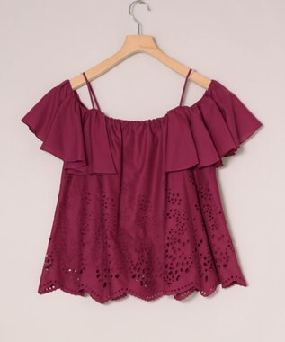 ONWARD Reuse Park 【組曲】ブラウス春夏 パープル