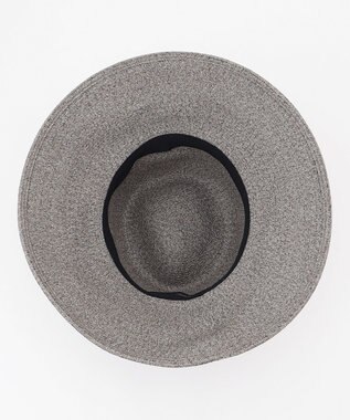 23区 【UVカット/洗える】ペーパー ブレード ハット ライトグレー系