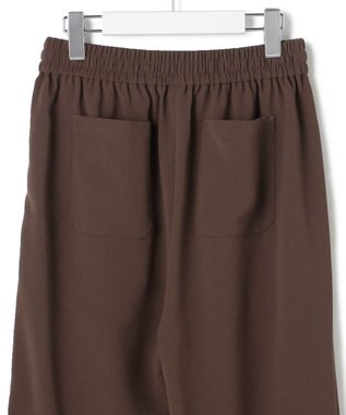J.PRESS YORK STREET 【WOMEN】イージーワイド パンツ ブラウン系
