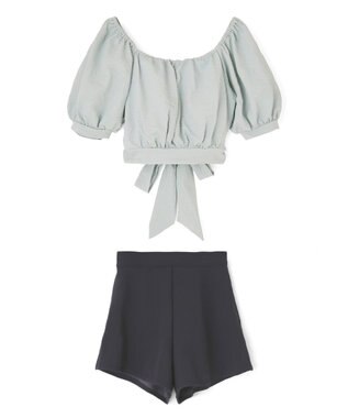 San-ai Resort（三愛水着楽園） WEB限定　3点セット水着　7号、9号、11号【BeachQueen(ビーチクイーン）】 ブルー