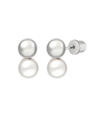 NAVE 【AFFECT】パールピアス シルバー系