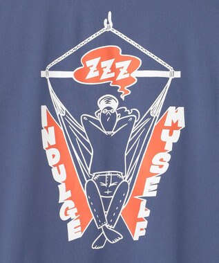 SHARE PARK LADIES 【UNISEX】UVカット アートコラボロングTシャツ〈Hammock〉（S・Mサイズ） アッシュネイビー