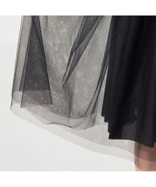 Chacott velour combi dress (kids) ブラック（ロベット）