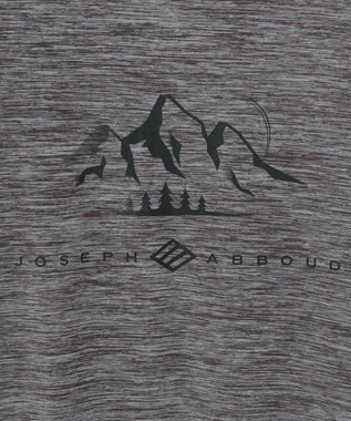 JOSEPH ABBOUD MOUNTAIN 【UNISEX】クールスキンガードTシャツ ライトグレー系