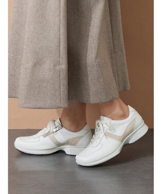 ASICS WALKING ペダラ レディース 4E ホワイト系