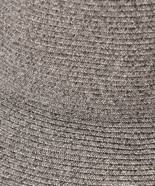 23区 【UVカット/洗える】ペーパー ブレード ハット ダークブラウン系