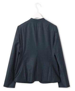 ICB L 【新色追加・セットアップ対応】Bahariye ノーカラージャケット ダークグリーン系