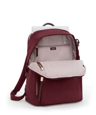 TUMI VOYAGEUR 「ホールジー」バックパック ワイン