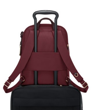 TUMI VOYAGEUR 「ホールジー」バックパック ワイン