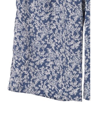 earth music&ecology 隠れウサギ柄パンツ Navy