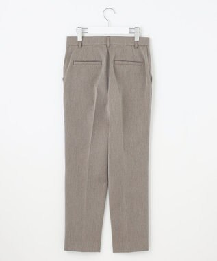 自由区 L 【WEB限定カラーあり・撥水加工・洗える】TRギャバテーパード パンツ モカ