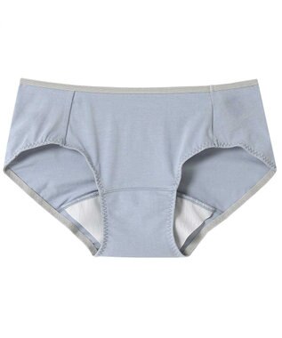 une nana cool 綿ベア天竺 カラーブロッキング サニタリーショーツ OB