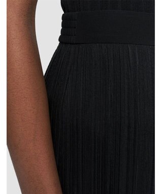 JOSEPH プリーツジャガード　トラウザーズ Black