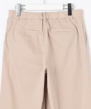 J.PRESS LADIES S 【洗える】ウェザーバイオエアフロー ワイド パンツ ベージュ系