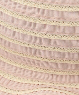 ANY KIDS ウォッシャブルフリルハット ピンク系