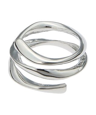 AMERICAN HOLIC ３ＳＥＴボリュームメタルリング Silver