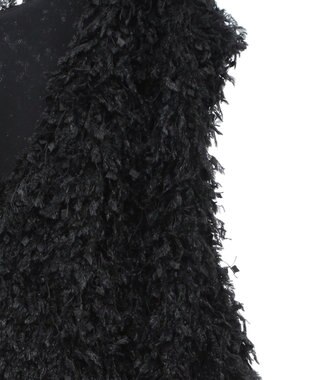 Green Parks ・ＳＵＧＡＲ　ＳＰＯＯＮ　フェザーヤーンベスト Black