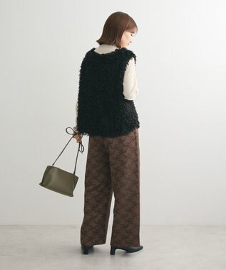 Green Parks ・ＳＵＧＡＲ　ＳＰＯＯＮ　フェザーヤーンベスト Black