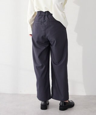 CRAFT STANDARD BOUTIQUE ＜セレモニー＞フロントタックカーブパンツ Gray