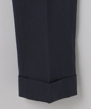 GOTAIRIKU 【AIRYMOVE】ウォッシャブルウール セットアップパンツ ネイビー系