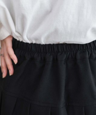 WEGO 【SCHOOL ITEM】プリーツスカパン 杢グレー