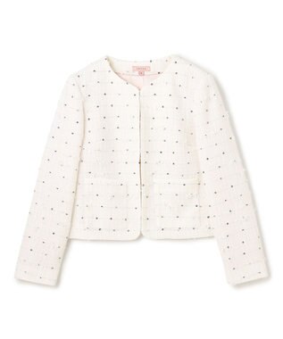 TOCCA FLOWER HIDE AND SEEK ジャケット アイボリー系